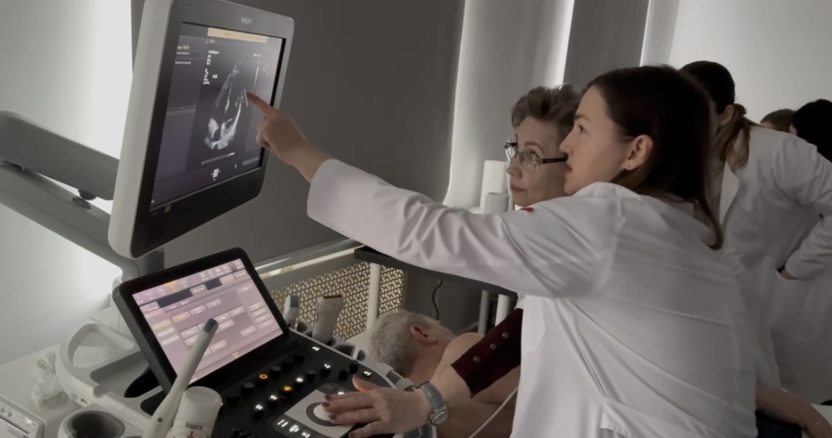 Обучение на курсе по эхокардиографии